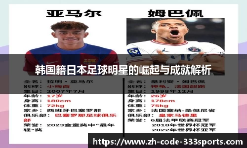 韩国籍日本足球明星的崛起与成就解析